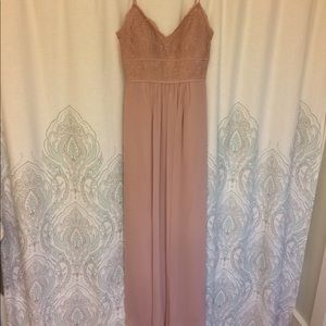 Blush wedding dress!